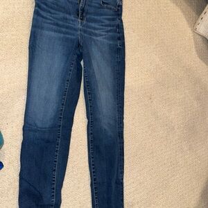 American Eagle Outfitters Dark Blue Skinny Jeans